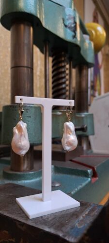 parel oorbellen edelsmid atelier