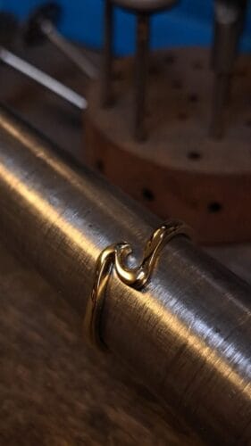 wave amfora ring goud atelier